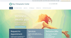 Desktop Screenshot of baychiropracticcenter.com